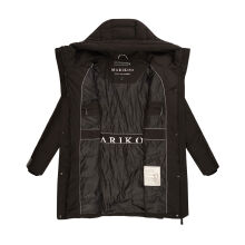 Marikoo Karumikoo Damen Winter Steppjacke Schwarz Größe XXXXL - Gr. 48