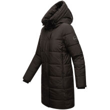 Marikoo Karumikoo Damen Winter Steppjacke Schwarz Größe XXXXXL - Gr. 50