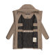 Marikoo Karumikoo Damen Winter Steppjacke Taupe Grey Größe XXXXL - Gr. 48
