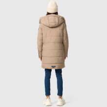 Marikoo Karumikoo Damen Winter Steppjacke Taupe Grey Größe XXXXXL - Gr. 50