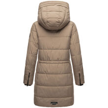 Marikoo Karumikoo Damen Winter Steppjacke Taupe Grey Größe XXXXXL - Gr. 50