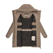 Marikoo Karumikoo Damen Winter Steppjacke Taupe Grey Größe XXXXXL - Gr. 50