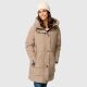 Marikoo Karumikoo Damen Winter Steppjacke Taupe Grey Größe XXXXXL - Gr. 50