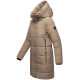Marikoo Karumikoo Damen Winter Steppjacke Taupe Grey Größe XXXXXL - Gr. 50