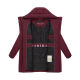 Marikoo Karumikoo Damen Winter Steppjacke Wine Größe M - Gr. 38