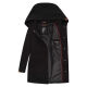 Marikoo Mayleen Damen Softshell Jacke mit Kapuze Schwarz Größe XXXXL - Gr. 48