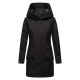 Marikoo Mayleen Damen Softshell Jacke mit Kapuze Schwarz Größe XXXXXL - Gr. 50