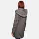 Marikoo Mayleen Damen Softshell Jacke mit Kapuze Anthrazit Größe XXXXXL - Gr. 50