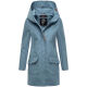 Marikoo Mayleen Damen Softshell Jacke mit Kapuze Powder Blue Größe M - Gr. 38