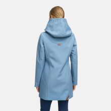 Marikoo Mayleen Damen Softshell Jacke mit Kapuze Powder Blue Größe L - Gr. 40