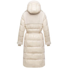 Navahoo Kuscheltraum Damen Winter Teddyfell Mantel Offwhite Größe XS - Gr. 34