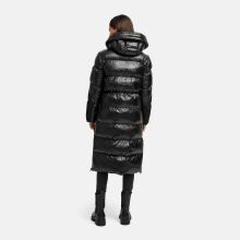 Navahoo Knusperherz Damen Winter Steppmantel Schwarz Größe XS - Gr. 34