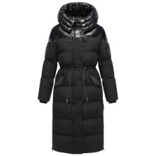 Navahoo Knusperherz Damen Winter Steppmantel Schwarz Größe XS - Gr. 34