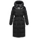 Navahoo Knusperherz Damen Winter Steppmantel Schwarz Größe XS - Gr. 34