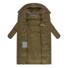 Navahoo Knusperherz Damen Winter Steppmantel Khaki Größe XS - Gr. 34