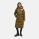 Navahoo Knusperherz Damen Winter Steppmantel Khaki Größe XS - Gr. 34