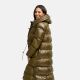 Navahoo Knusperherz Damen Winter Steppmantel Khaki Größe XS - Gr. 34