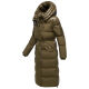 Navahoo Knusperherz Damen Winter Steppmantel Khaki Größe XS - Gr. 34