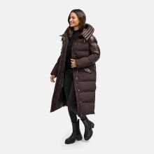 Navahoo Knusperherz Damen Winter Steppmantel Choco Größe XS - Gr. 34
