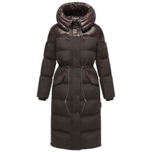 Navahoo Knusperherz Damen Winter Steppmantel Choco Größe XS - Gr. 34