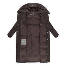 Navahoo Knusperherz Damen Winter Steppmantel Choco Größe XS - Gr. 34