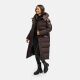 Navahoo Knusperherz Damen Winter Steppmantel Choco Größe XS - Gr. 34