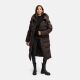 Navahoo Knusperherz Damen Winter Steppmantel Choco Größe XS - Gr. 34