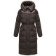 Navahoo Knusperherz Damen Winter Steppmantel Choco Größe XS - Gr. 34