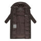 Navahoo Knusperherz Damen Winter Steppmantel Choco Größe XS - Gr. 34