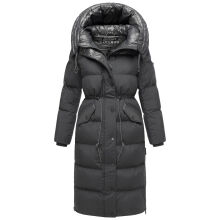 Navahoo Knusperherz Damen Winter Steppmantel Anthrazit Größe XS - Gr. 34