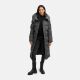Navahoo Knusperherz Damen Winter Steppmantel Anthrazit Größe XS - Gr. 34
