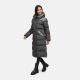 Navahoo Knusperherz Damen Winter Steppmantel Anthrazit Größe XS - Gr. 34