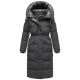 Navahoo Knusperherz Damen Winter Steppmantel Anthrazit Größe XS - Gr. 34