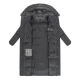 Navahoo Knusperherz Damen Winter Steppmantel Anthrazit Größe XS - Gr. 34
