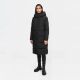 Marikoo Tabiaa Damen Winter Steppmantel Schwarz Größe L - Gr. 40