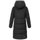 Marikoo Tabiaa Damen Winter Steppmantel Schwarz Größe L - Gr. 40
