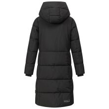 Marikoo Tabiaa Damen Winter Steppmantel Schwarz Größe XXL - Gr. 44