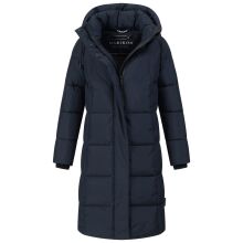 Marikoo Tabiaa Damen Winter Steppmantel Navy Größe M - Gr. 38