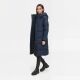 Marikoo Tabiaa Damen Winter Steppmantel Navy Größe M - Gr. 38