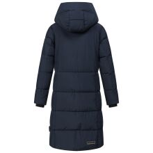 Marikoo Tabiaa Damen Winter Steppmantel Navy Größe XXL - Gr. 44