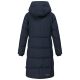 Marikoo Tabiaa Damen Winter Steppmantel Navy Größe XXXL - Gr. 46