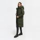 Marikoo Tabiaa Damen Winter Steppmantel Dark Olive Größe XXL - Gr. 44