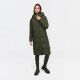 Marikoo Tabiaa Damen Winter Steppmantel Dark Olive Größe XXL - Gr. 44