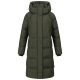 Marikoo Tabiaa Damen Winter Steppmantel Dark Olive Größe XXL - Gr. 44