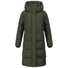 Marikoo Tabiaa Damen Winter Steppmantel Dark Olive Größe XXXL - Gr. 46