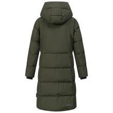 Marikoo Tabiaa Damen Winter Steppmantel Dark Olive Größe XXXL - Gr. 46