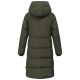 Marikoo Tabiaa Damen Winter Steppmantel Dark Olive Größe XXXL - Gr. 46