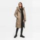 Marikoo Tabiaa Damen Winter Steppmantel Taupe Grey Größe S - Gr. 36