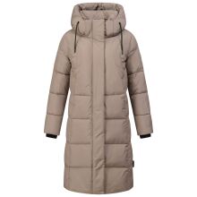 Marikoo Tabiaa Damen Winter Steppmantel Taupe Grey Größe M - Gr. 38