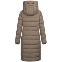 Navahoo Mondmaedchen Damen Winter Steppmantel Stone Brown Größe M - Gr. 38